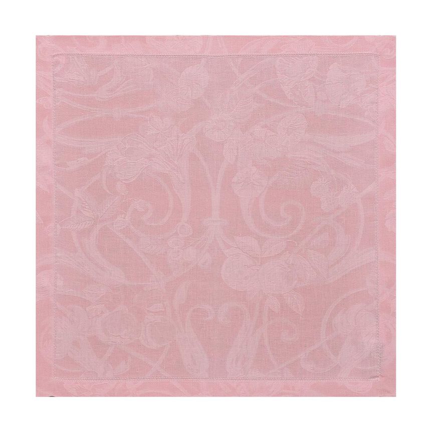 Serviette Tivoli Rose poudre 50x50 leinen, , hi-res image number 0