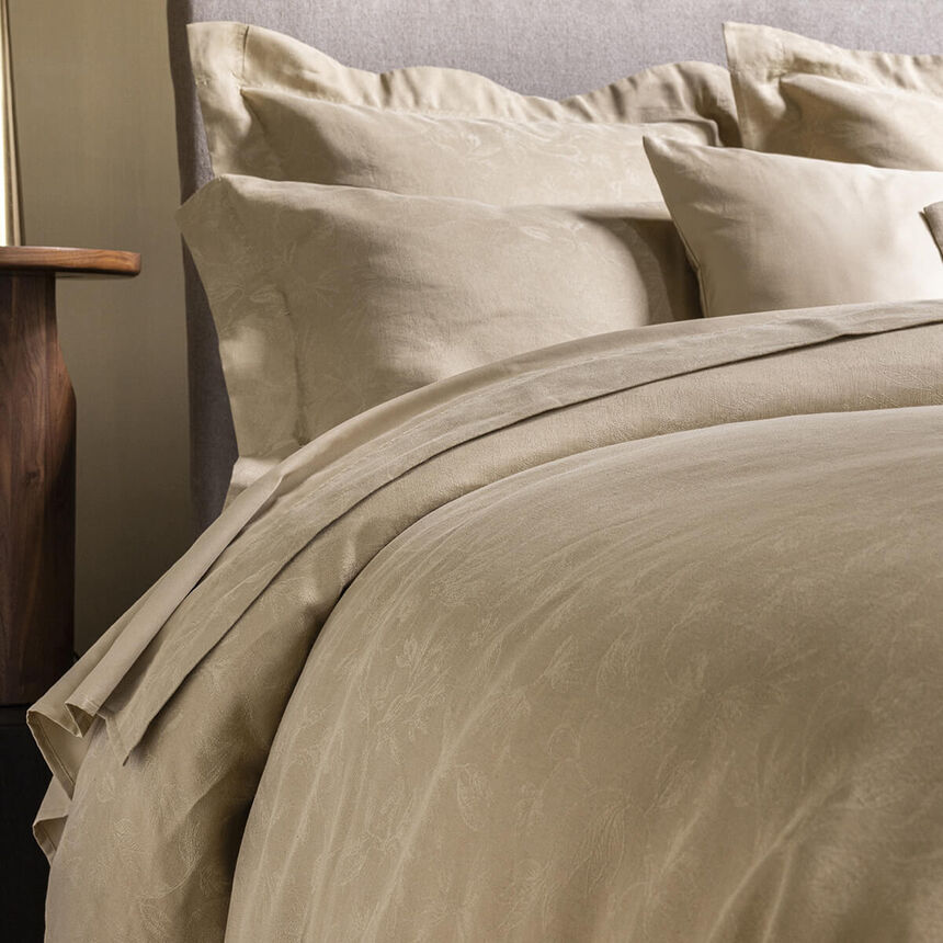 Kissenbez&uuml;ge  Arabesque S&eacute;pia 50X75 50% Baumwolle - 50% Leinen, , hi-res image number 2