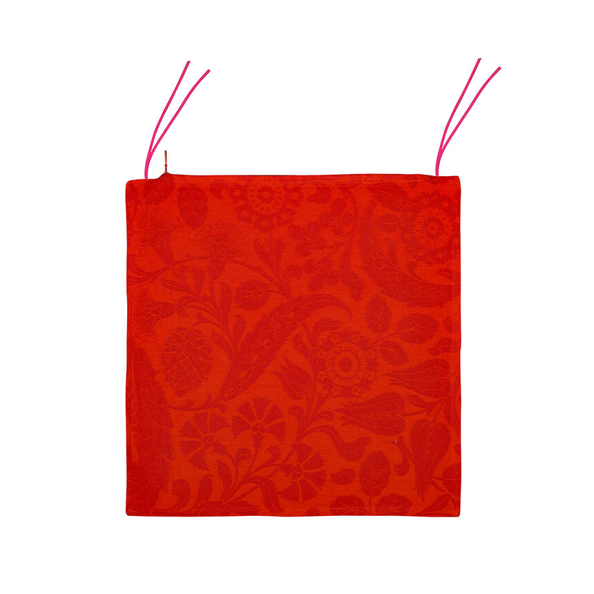 Stuhlkissen Voyage Iconique Coquelicot 40x40 100% baumwolle, , hi-res image number 0