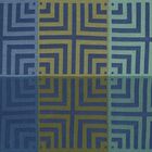 Tischset Kaléidoscope Illusion bleu 50x36 baumwolle, , hi-res image number 3
