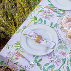 Tischdecke Pois de senteur Floral 150x150 50% Baumwolle - 50% Leinen, , hi-res image number 3