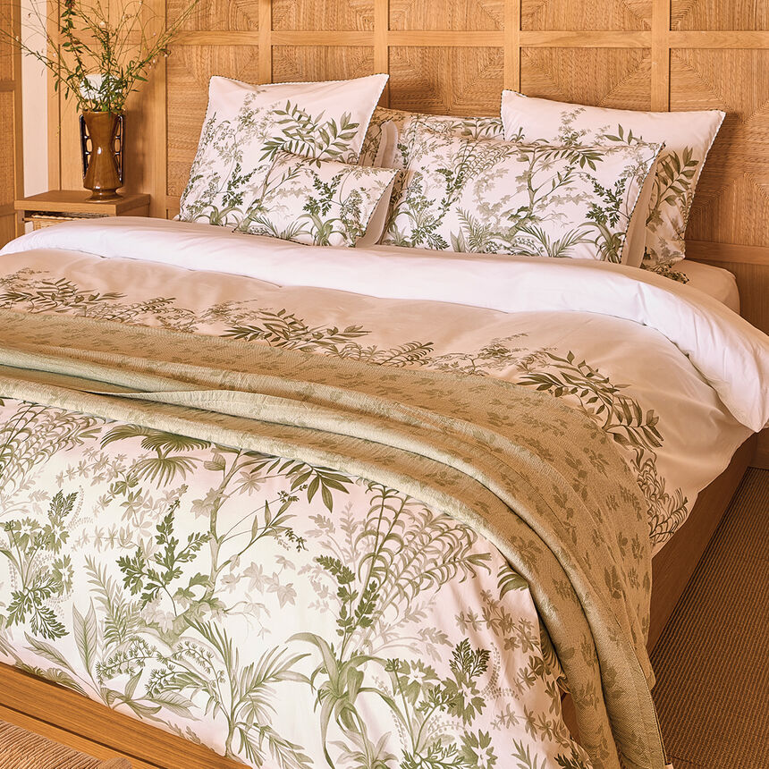 Plaid Feuillage Laurier 180x180 100% baumwolle, , hi-res image number 3