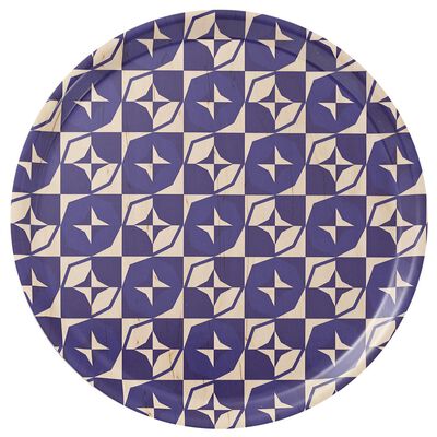 Das Tablett Bistronome Indigo &Oslash;38 Holz / 100% Birke
 