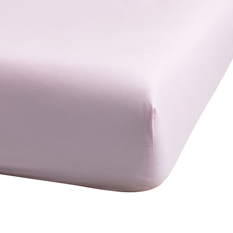 Spannbettlaken Pois de senteur Rose 90X200X35 100% baumwolle, , hi-res