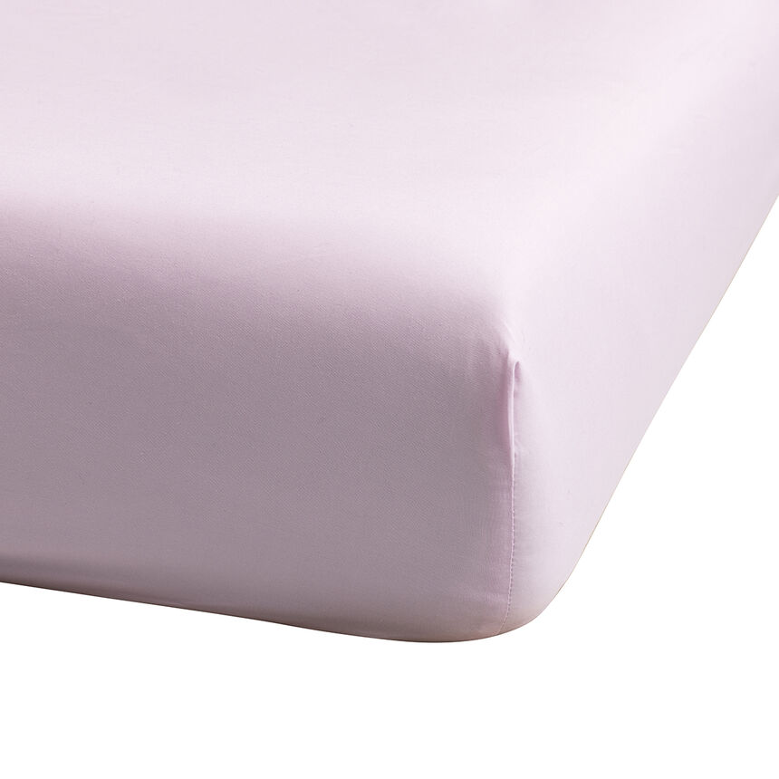 Spannbettlaken Pois de senteur Rose 90X200X35 100% baumwolle, , hi-res image number 0