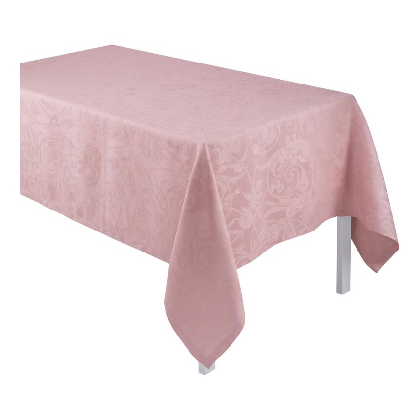 Tischdecke Tivoli Rose poudre 175x175 leinen, , hi-res image number 1