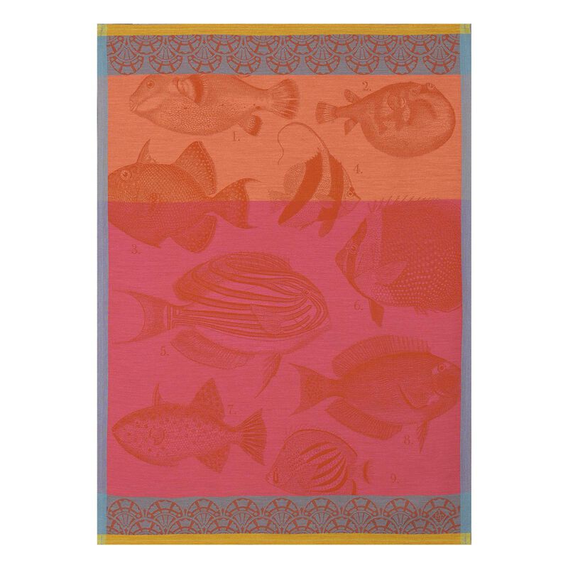 Geschirrtuch Moorea Corail 60x80 baumwolle, , hi-res image number 0