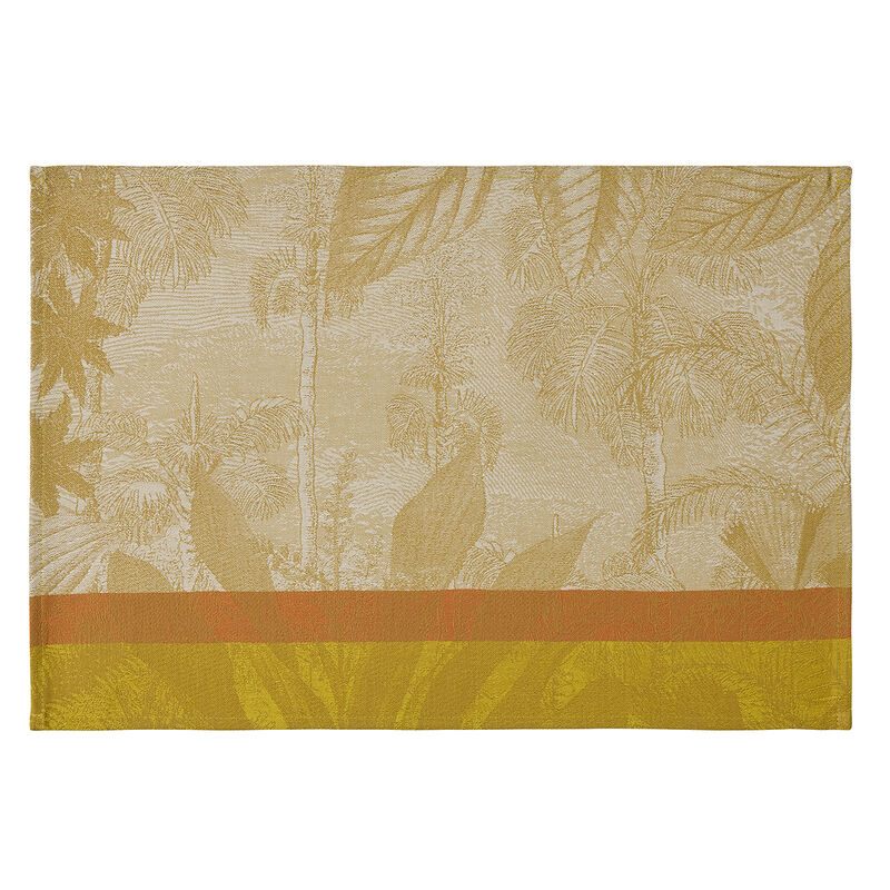 Beschichtete Tischset Sinharâja Beschichtet Fauve 50x36 100% baumwolle, , hi-res