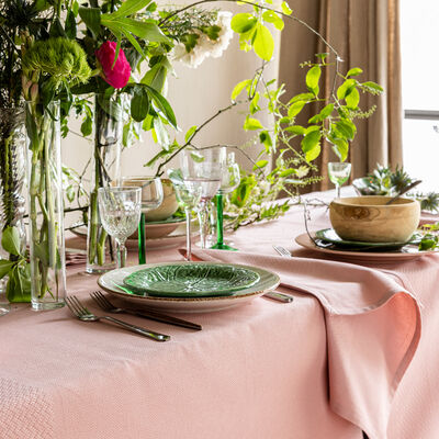 Serviette Slow Life re-use Baumwolle, Polyester