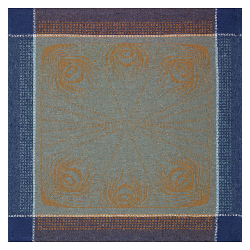 Serviette Cabaret Paon 58x58 leinen, , hi-res image number 0