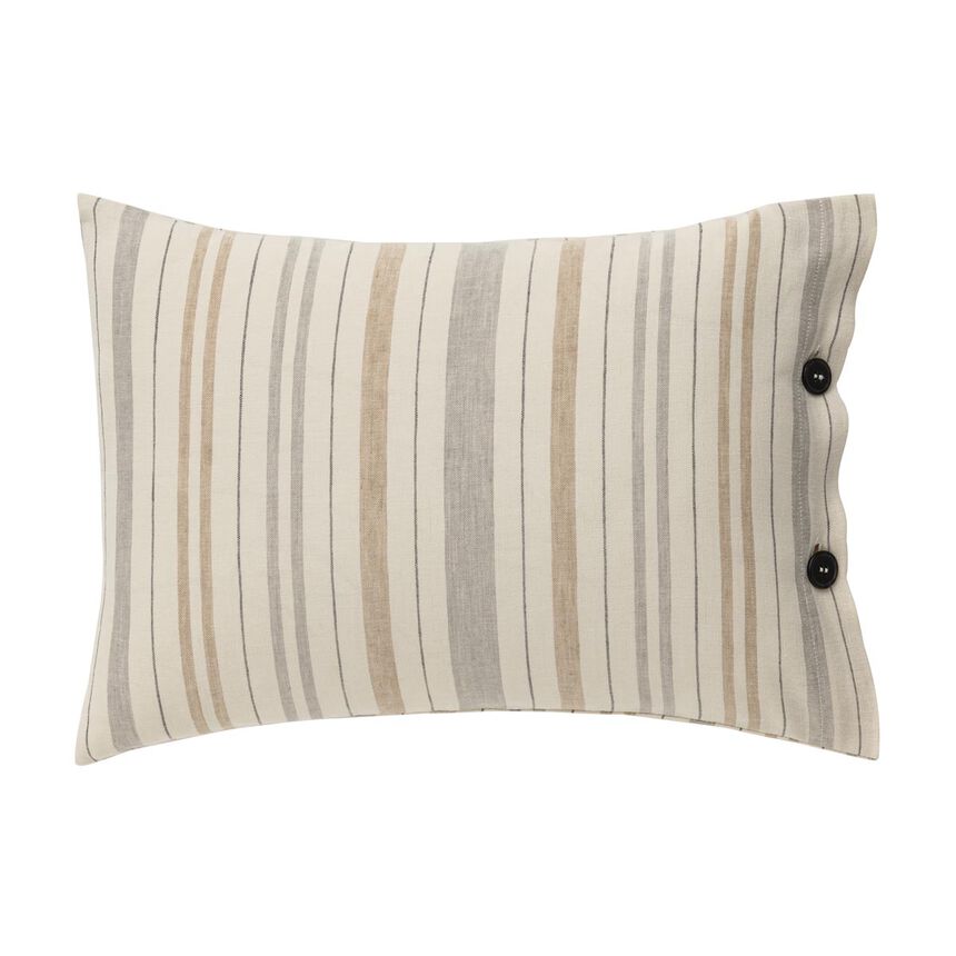 Dekorativer Kissenbezug Dune Baumwolle, Leinen, , hi-res image number 1