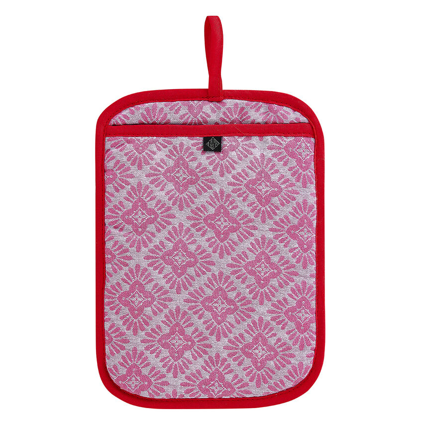 Topflappen Mumbai Fuchsia 27x20 100% baumwolle, , hi-res image number 0