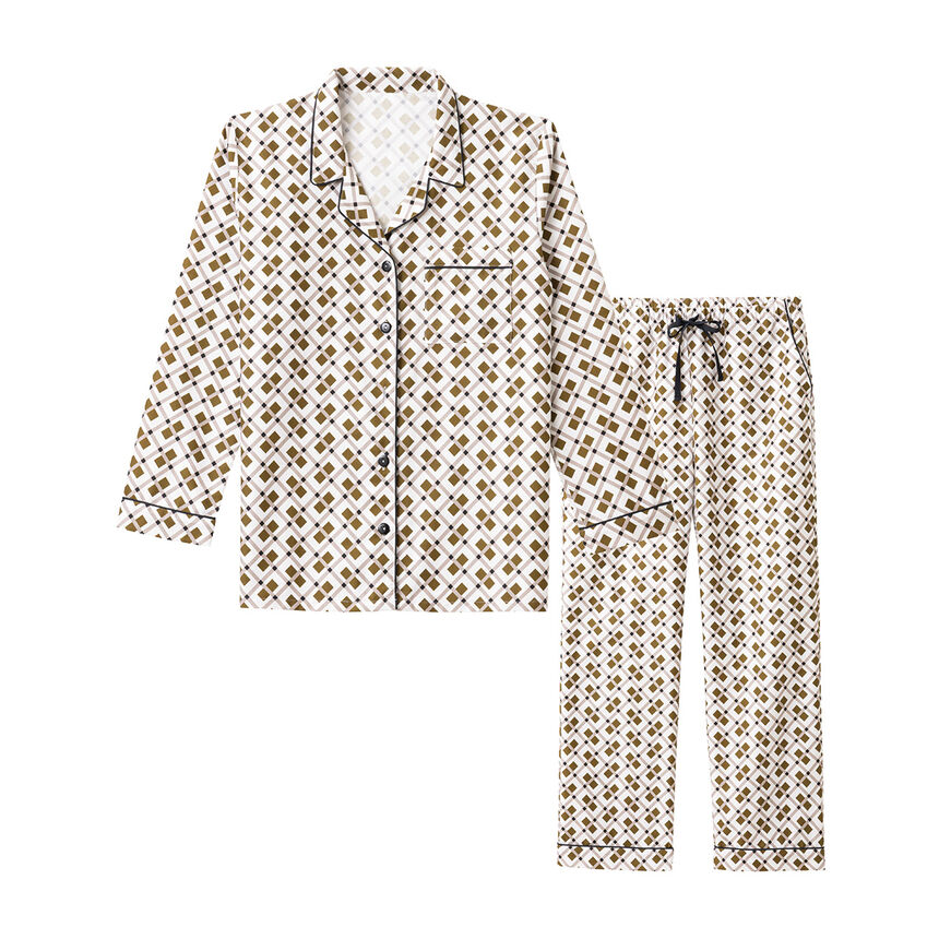 Pyjama Savile row Square Mayfair L baumwolle, , hi-res image number 2