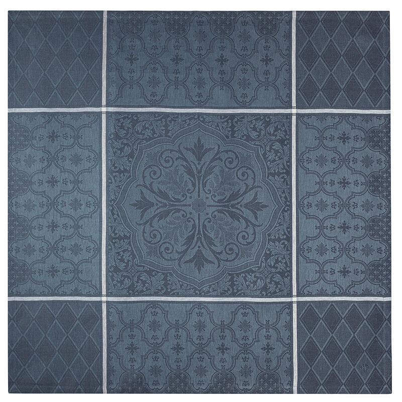 Tischdecke Armoiries Céruléen 175x175 leinen, , hi-res image number 2