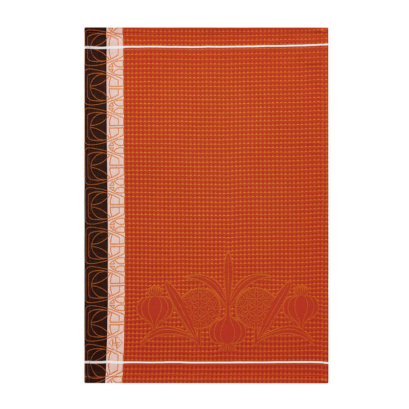 Küchenhandtuch L'ail Orange 38x54 100% baumwolle, , hi-res image number 0