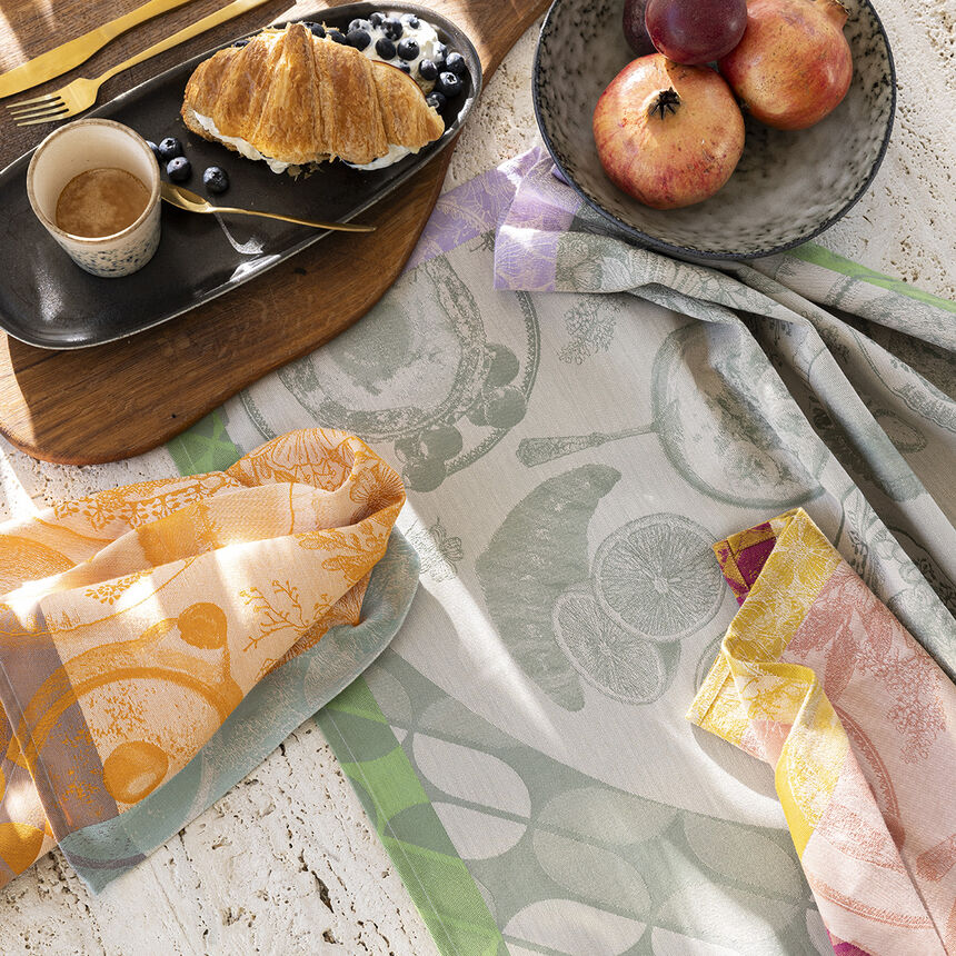 Geschirrtuch Brunch Gourmand  Kiwi 60x80 100% baumwolle, , hi-res image number 1