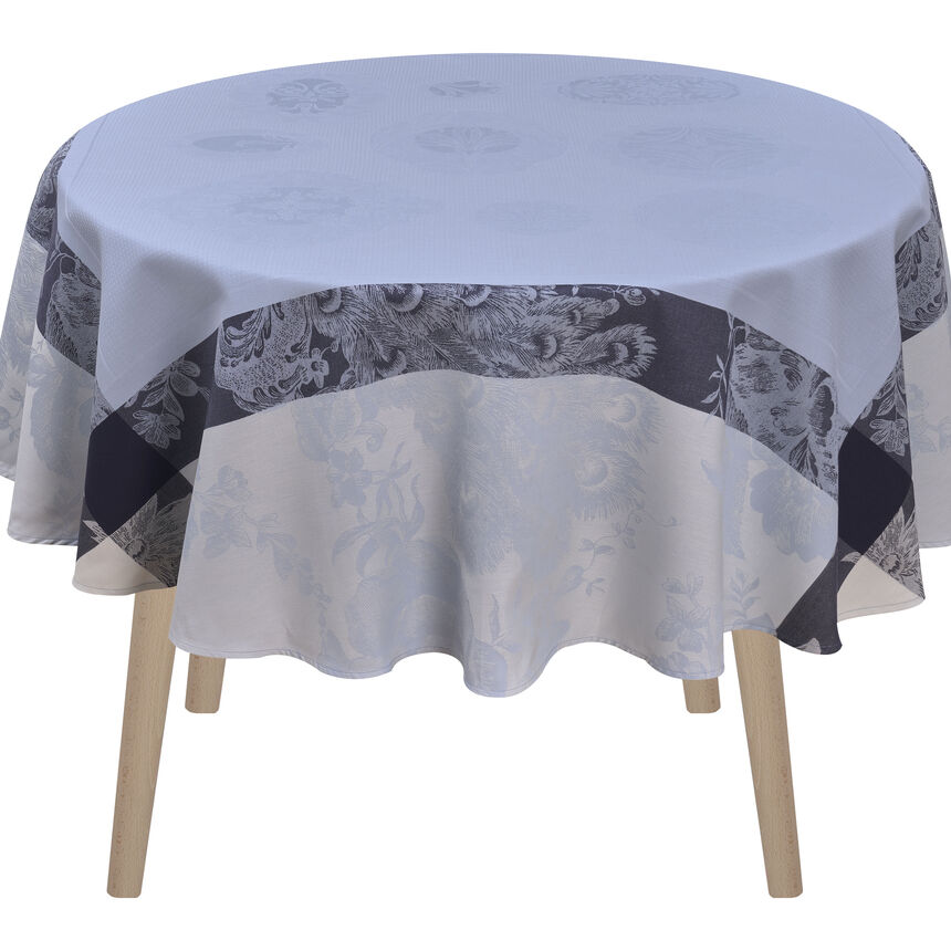 Tischdecke &Agrave; la Fran&ccedil;aise Eau 175x175 100% baumwolle, , hi-res image number 1