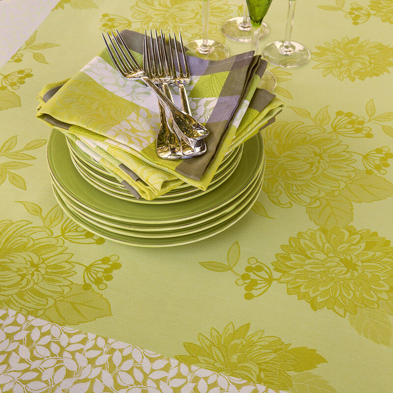 Tischdecke Parfums de bagatelle Freesia 120x120 baumwolle, , hi-res image number 4