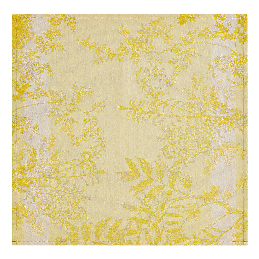 Serviette Jardin d'Eden Pollen 58x58 100% baumwolle, , hi-res image number 1