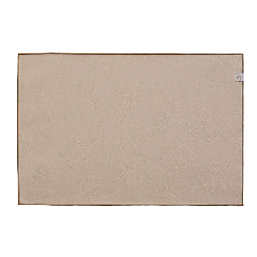Beschichtetes Tischset Vegetal mood avec surjet bourdon Cajou 46x32 baumwolle, , hi-res image number 0