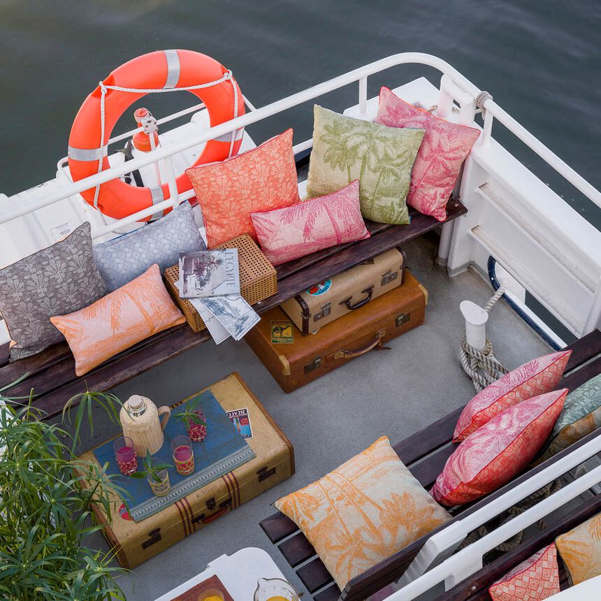 Kissenbezug Croisi&egrave;re sur le Nil Desert 50x50 leinen, , hi-res image number 0