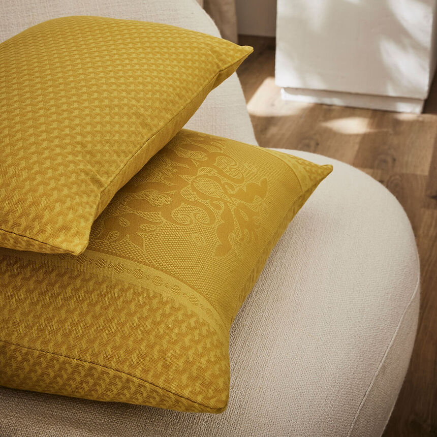 Kissenbezug Palais V&eacute;nitien Ocre 50x50 100% baumwolle, , hi-res image number 4