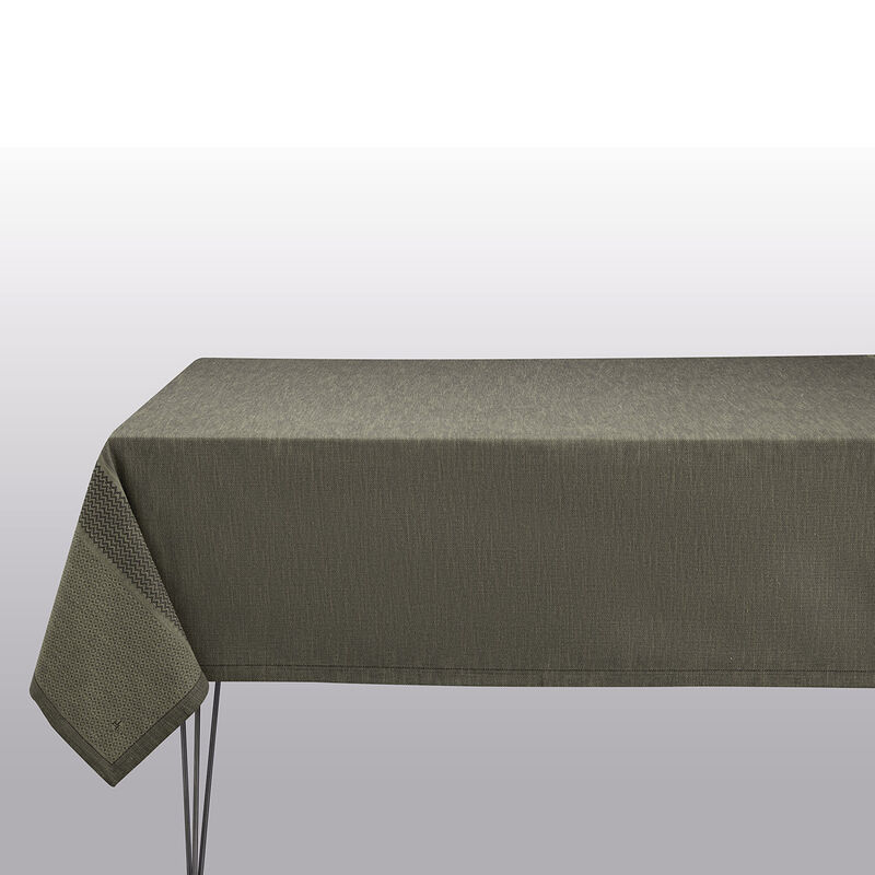 Tischdecke Slow Life Fougere 150x150 89% baumwolle / 11% leinen, , hi-res image number 0