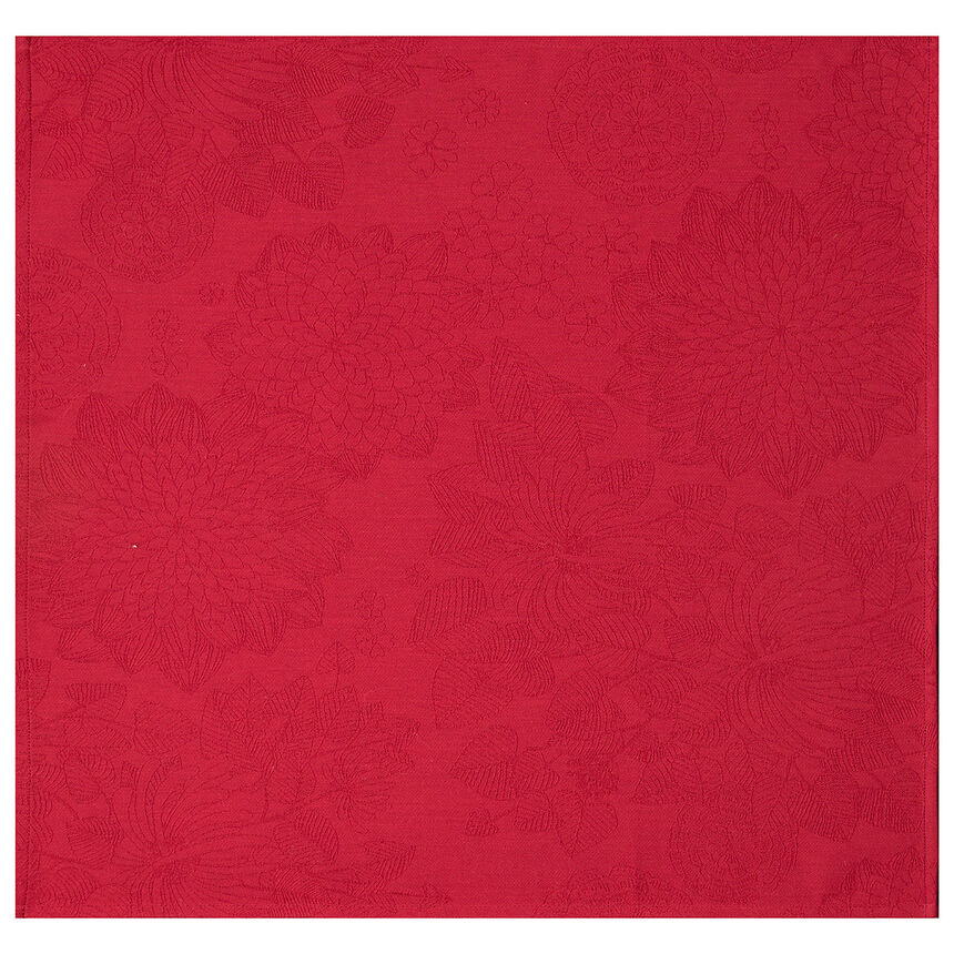 Serviette Marie-Galante Flamboyant 58x58 100% baumwolle, , hi-res image number 0