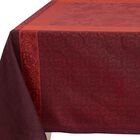 Tischdecke Ottomane Burgundy 175x175 leinen, , hi-res image number 3