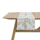 Tischläufer Pois de senteur Floral 50x150 50% Baumwolle - 50% Leinen, , hi-res image number 1