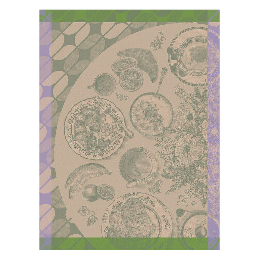 Geschirrtuch Brunch Gourmand  Kiwi 60x80 100% baumwolle, , hi-res image number 0