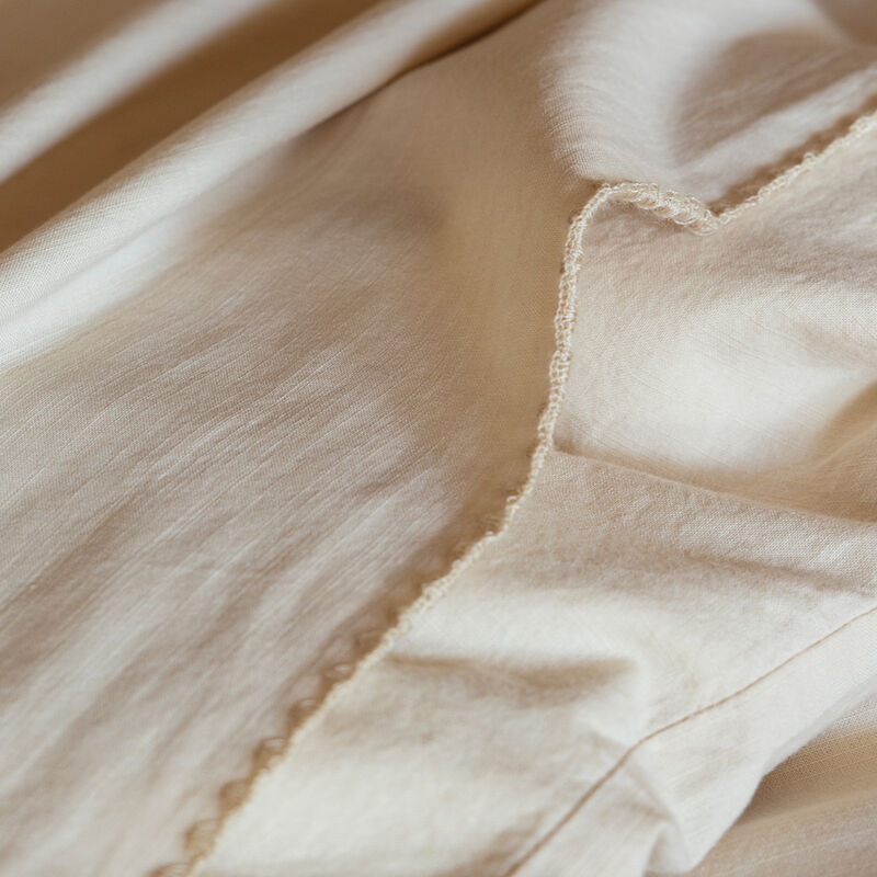 Bettlaken Eclat Amande 190X290 100% baumwolle, , hi-res image number 1