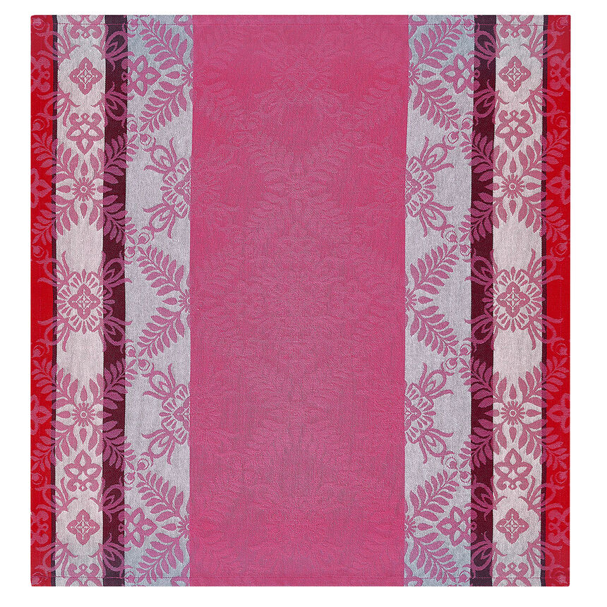 Serviette Mumbai Fuchsia 50x50 100% baumwolle, , hi-res image number 2