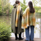 Poncho H&ocirc;tel particulier marqueterie Einheitsgr&ouml;sse 100% mohair, , hi-res image number 0