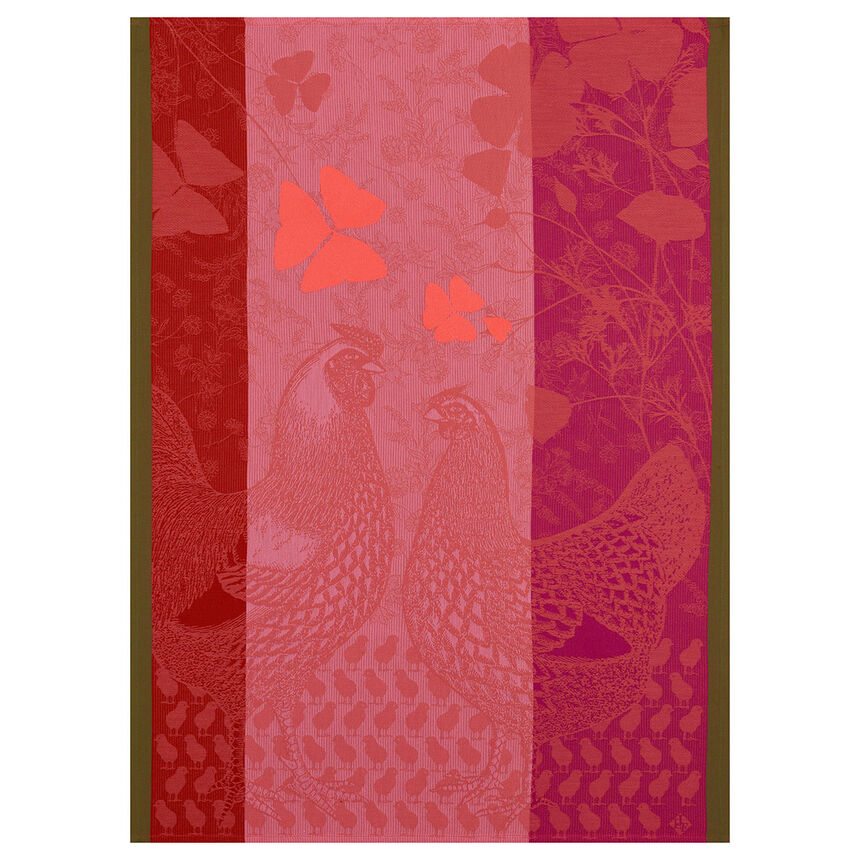 Geschirrtuch Farm Family Pink 60x80 baumwolle, , hi-res image number 0