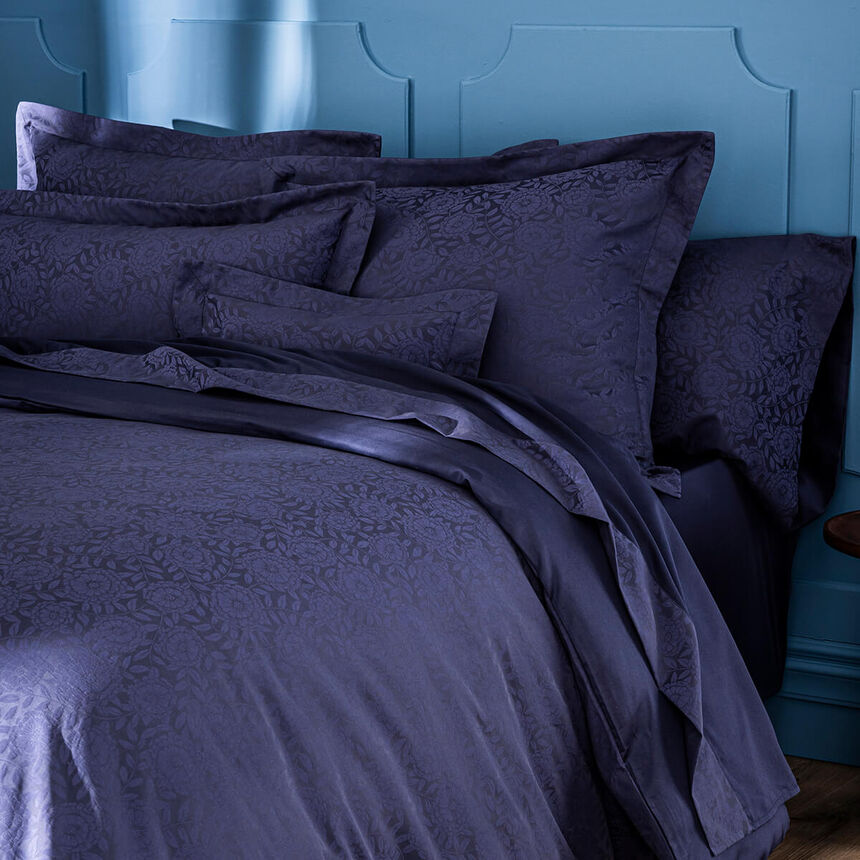 Kissenbez&uuml;ge  Flora Encre 50X75 100% baumwolle, , hi-res image number 1