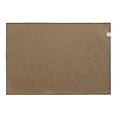 Beschichtetes Tischset Vegetal mood avec surjet bourdon Baumwolle