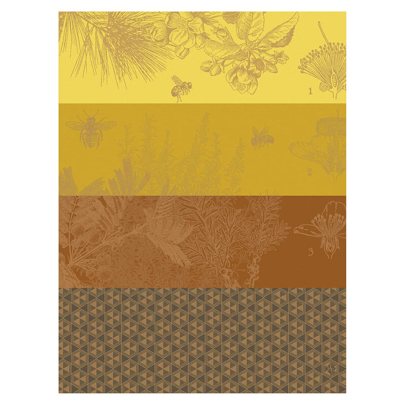 Geschirrtuch Miel de Fleurs Miel 60x80 baumwolle, , hi-res image number 0