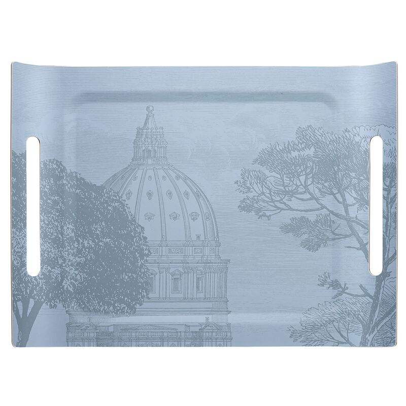 Das Tablett Symphonie Baroque Fumee 58x42 Holz / 100% Birke
 , , hi-res image number 0