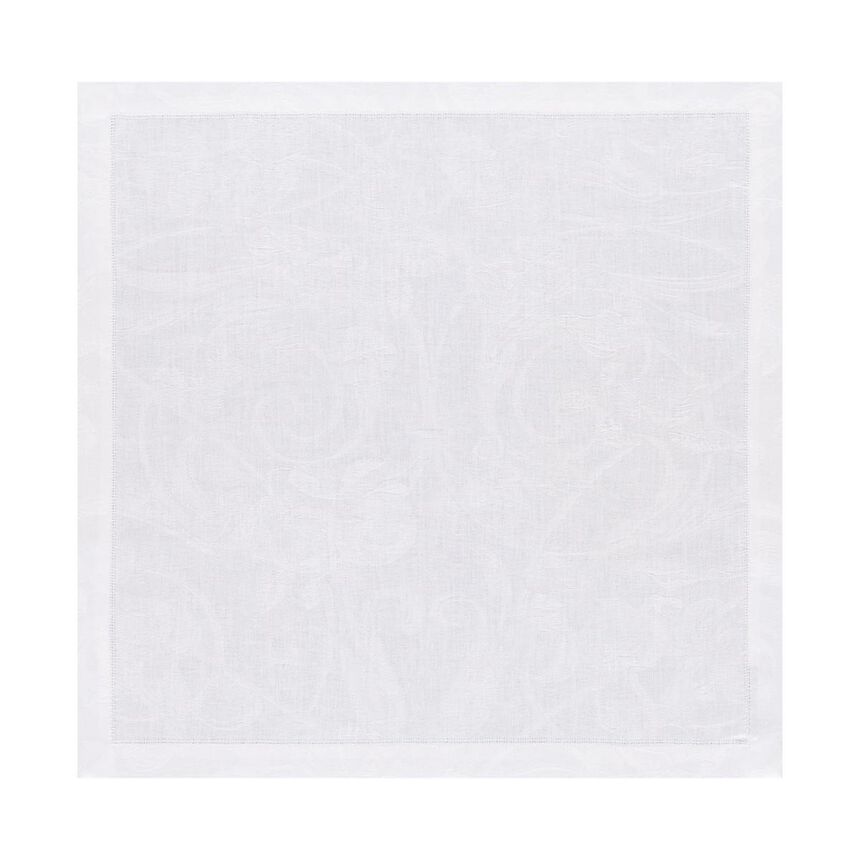 Serviette Tivoli Blanc 50x50 leinen, , hi-res image number 0