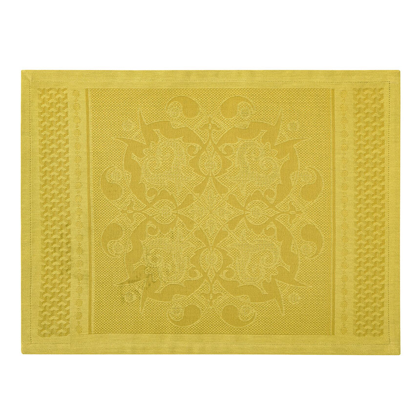 Tischset Palais V&eacute;nitien Ocre 50x36 100% baumwolle, , hi-res image number 1