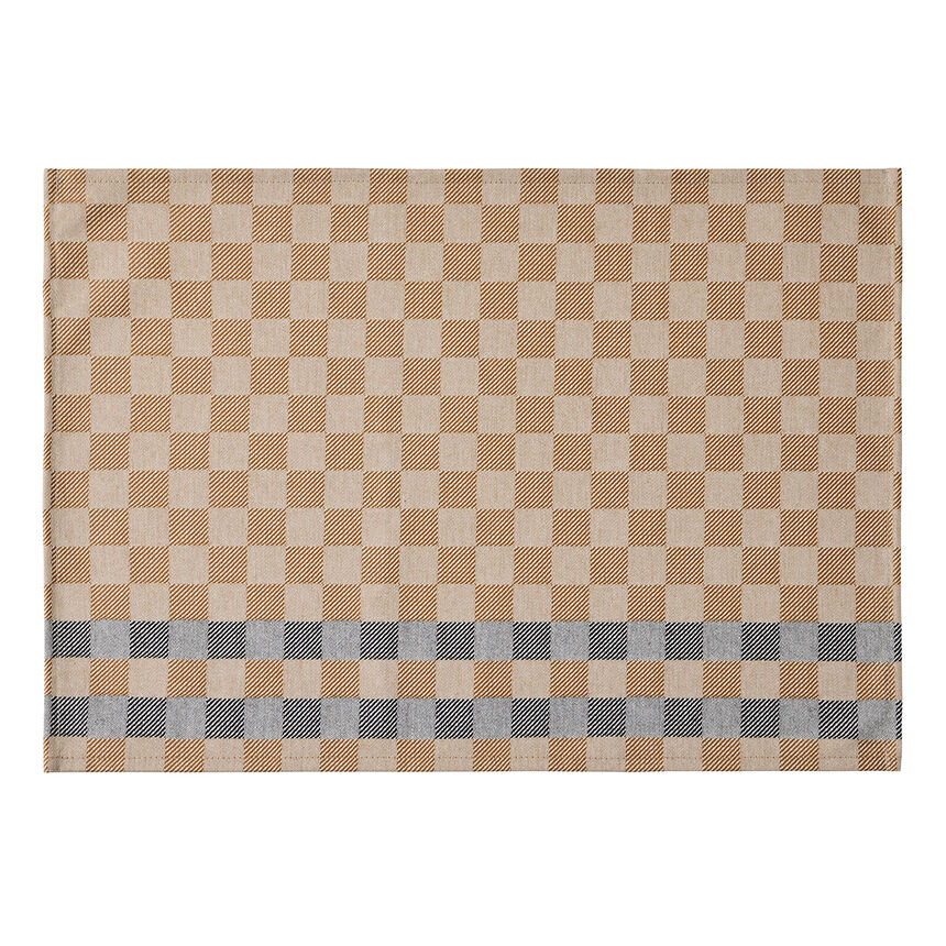 Beschichtete Tischset Champ&ecirc;tre Beschichtet Damier 50x36 100% baumwolle, , hi-res image number 1