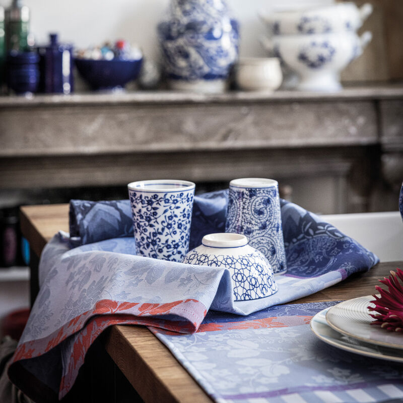 Geschirrtuch Gipsy Azur 60x80 100% baumwolle, , hi-res image number 1