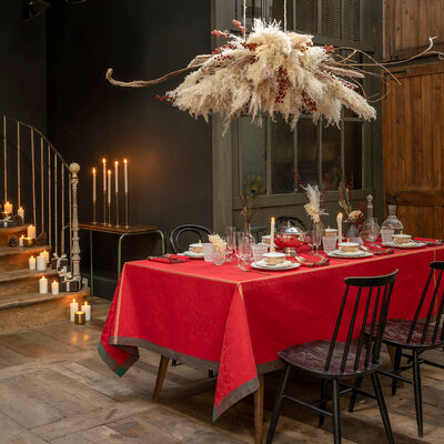 Tischdecke Poésie d'hiver Baumwolle