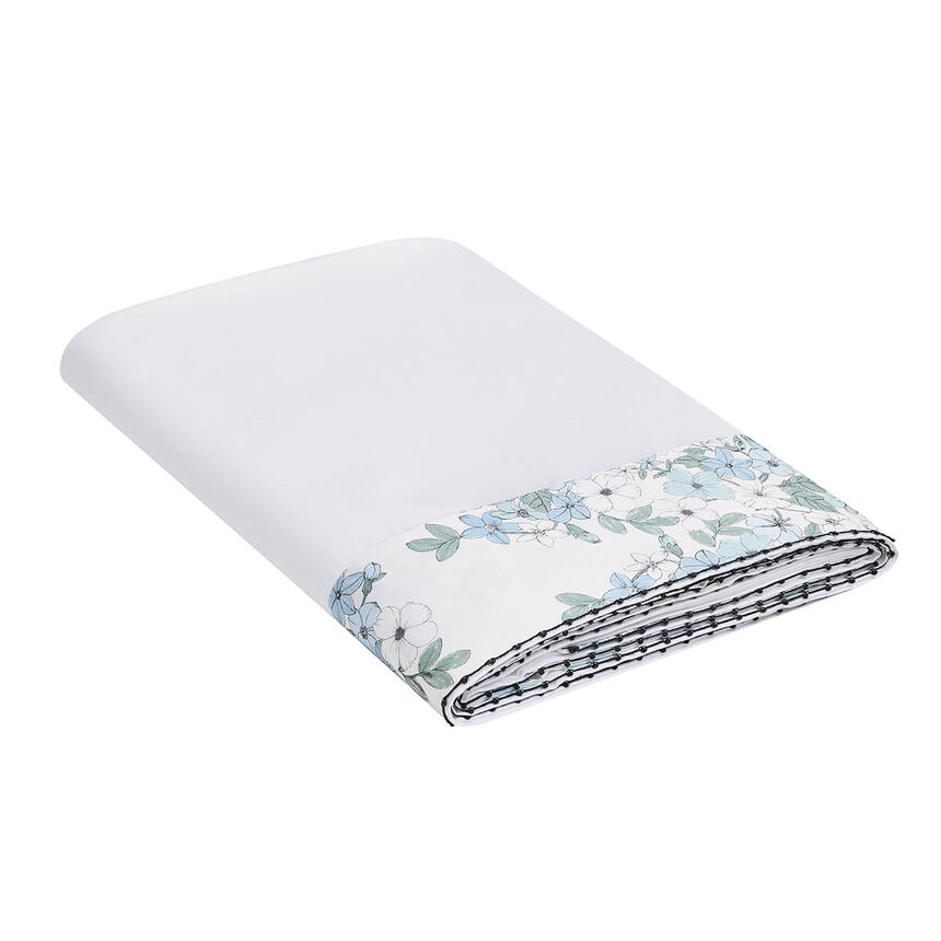 Bettlaken Manuka Ciel 190X290 100% baumwolle, , hi-res image number 0