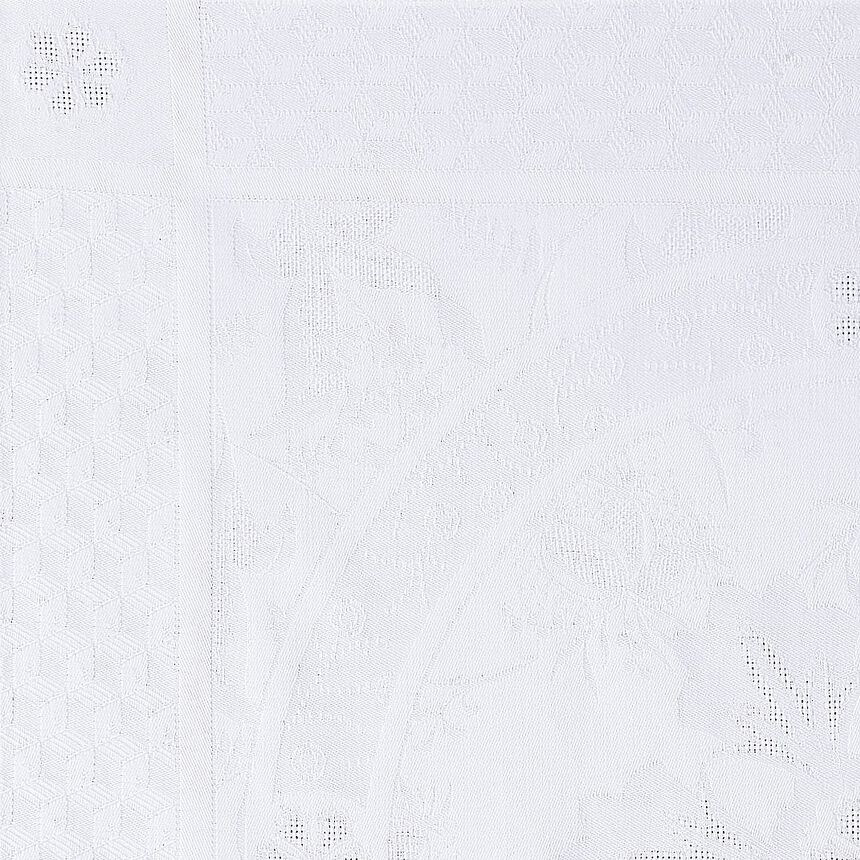 Serviette Duchesse Blanc 58x58 baumwolle, , hi-res image number 0