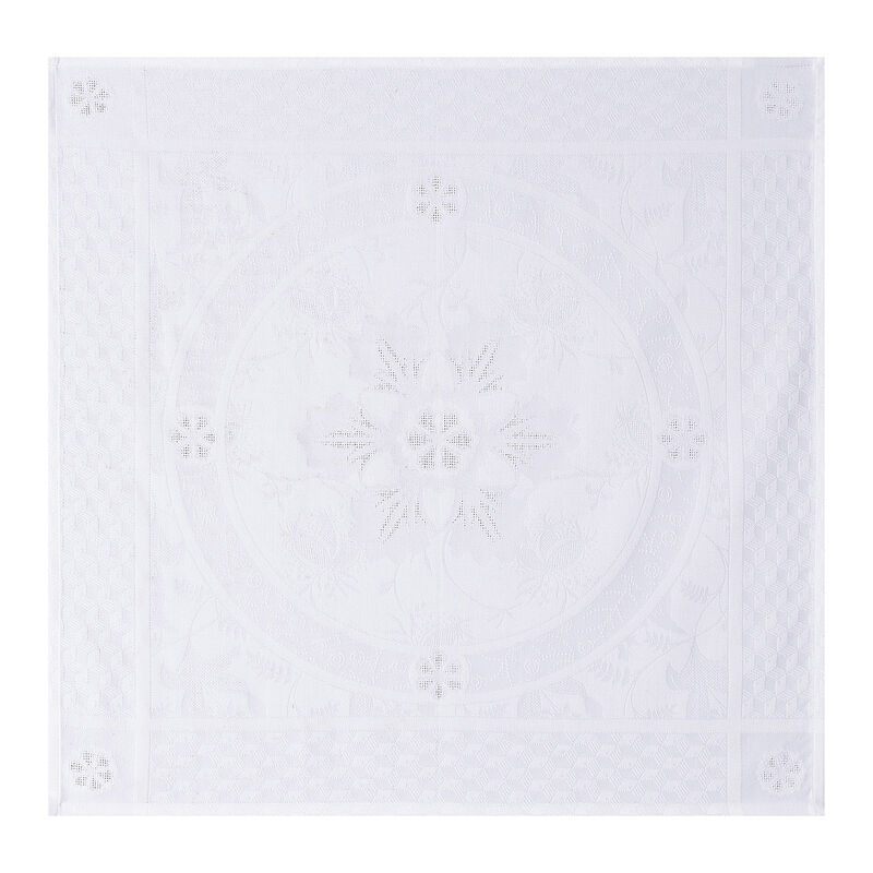 Serviette Duchesse Blanc 58x58 baumwolle, , hi-res image number 1