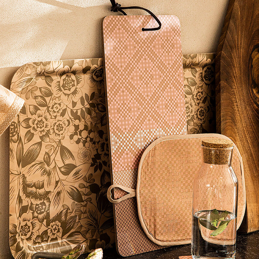 Schneidebrett Essentiel Graphique Terre 17x40 100% Holz, , hi-res image number 0