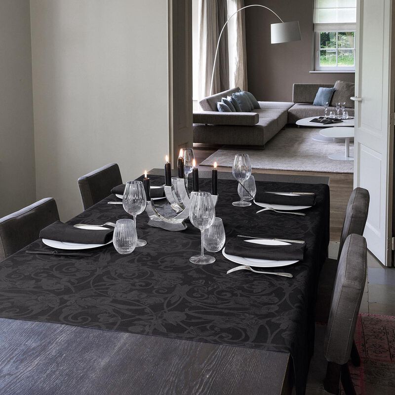 Tischdecke Tivoli Onyx 175x175 leinen, , hi-res image number 0
