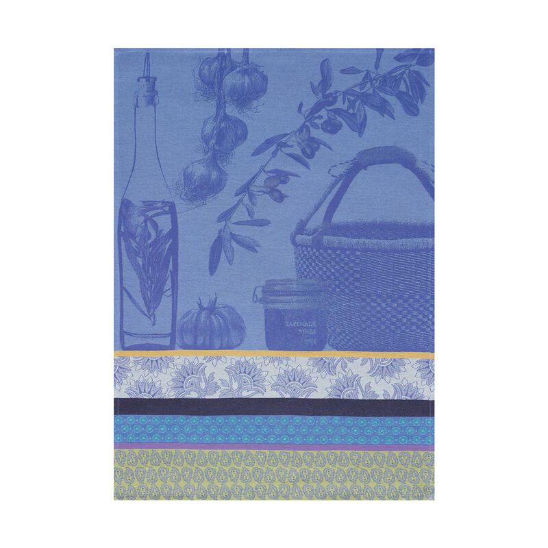 Geschirrtuch Saveurs de Provence Bleu lavande 60x80 baumwolle, , hi-res image number 0